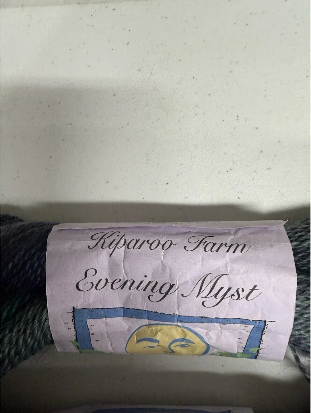 Kiparoo Farm ‘Evening Myst’ Wool/Mohair Yarn 2 Skein Lot